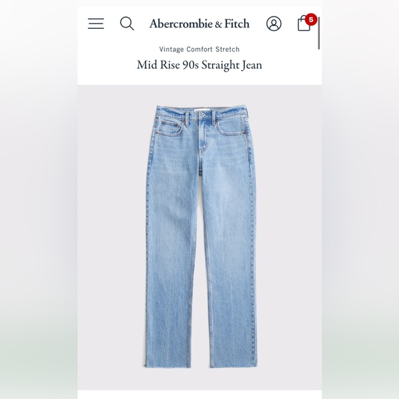 Straight leg jeans - Picture 1 of 6